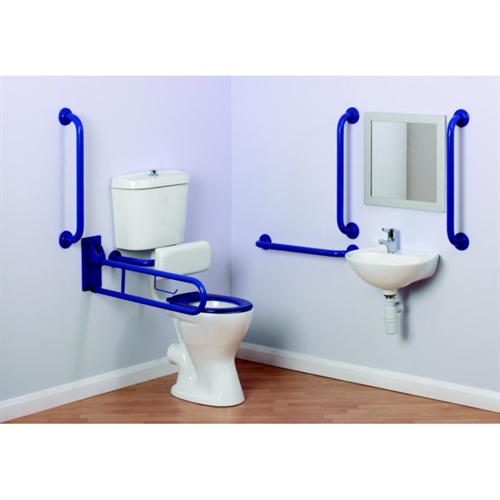 Arley Comfort Doc M Low Level Toilet Pack - Push Button Flush